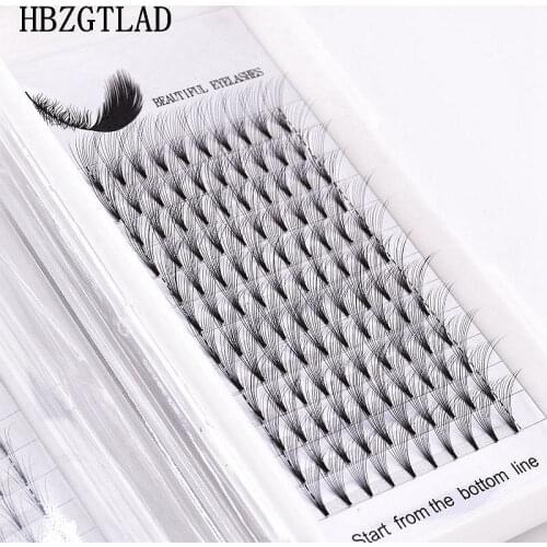 NEW 6D/7D/8D/9D/10D Russian Volume Eyelashes Extension Short Stem Pre made Fans C/D curl Mink Lash Eyelash Individual Extensions