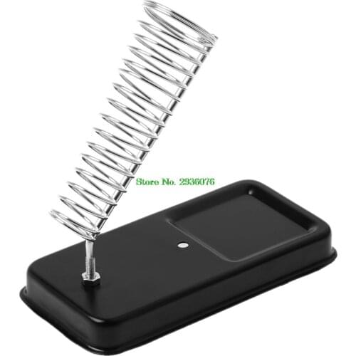 Useful Soldering Iron Metal Stand Holder Safety Protect Base Support Station