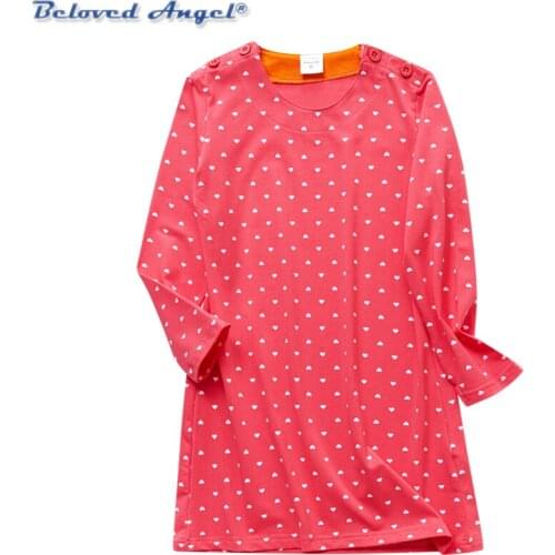 Christmas Toddler Kids Baby Girls Dress Red Print Cotton Princess Party Long Sleeve Dress Clothes Girl Autumn Winter Dress