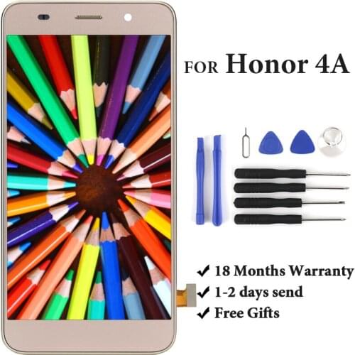 5' For Huawei Honor 4A/Y6 LCD Display With Touch Screen Assembly Replacement For Huawei Honor 4A/Y6 LCD CSL-L01 SCL-L21 SCL-L04