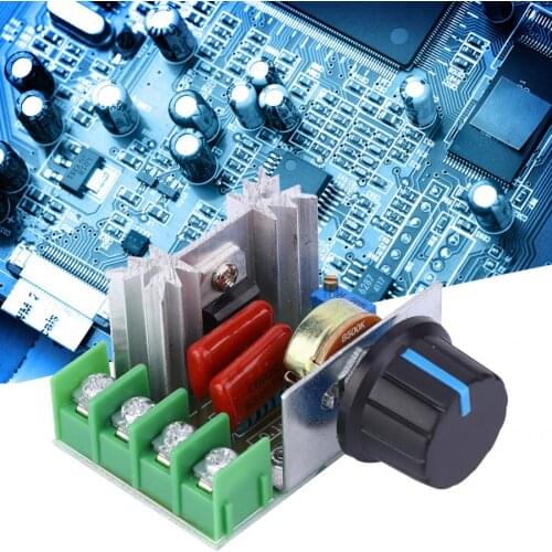 5 Pcs PWM Motor Speed Controller 2000W 50~220V AC 220V Dimming Dimmers temperature control