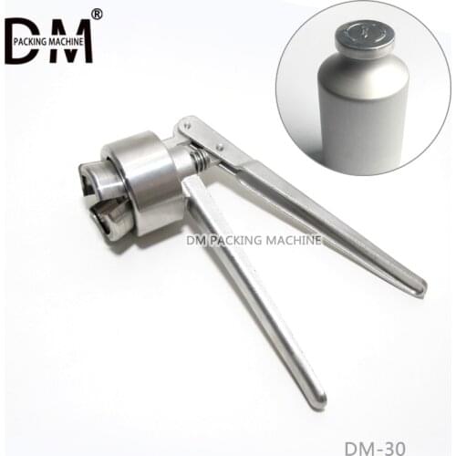 DM 30MM Aluminum bottle capping machine vials crimper, medical bottle crimping capper glass bottle capping tool
