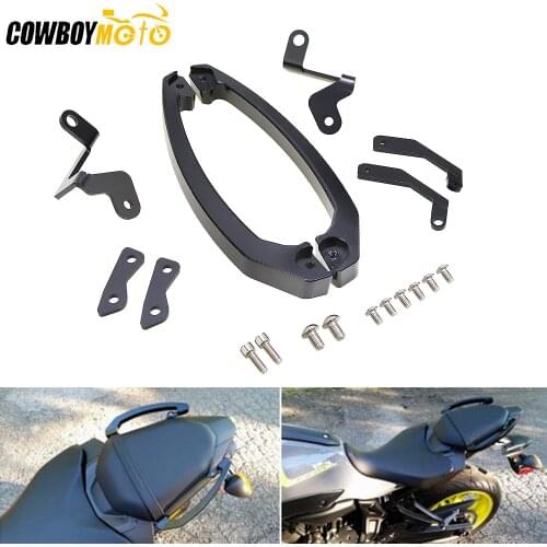 For Yamaha MT07 MT-07 FZ07 FZ-07 2014 2015 2016-2017 Motorcycle Rear Grab Bars Rear Passenger Seat Hand Handle Grab Bar Rail