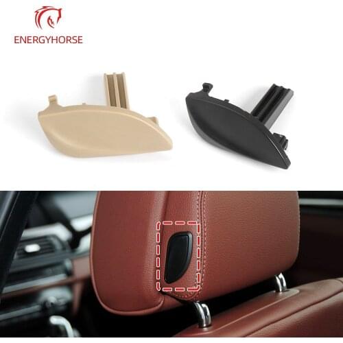 Car Front Seat Headrest Adjustment Switch Button Spring Cover for BMW 5 7 Series GT F10 F07 F02 E70 E71