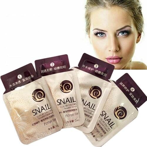 Random Trial Cosmetics Travel Equipment Oil Control Makeup Sample Sunscreen Cream Moisturizing F1W1