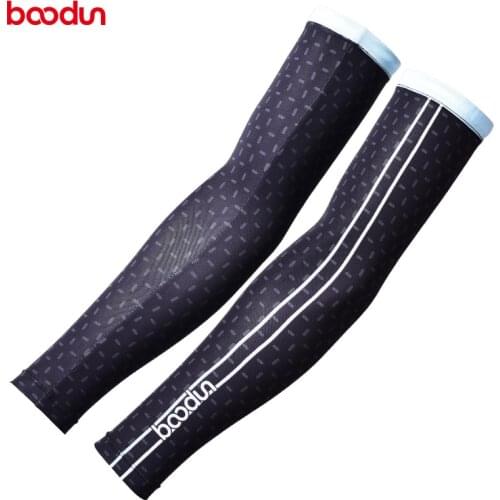 Summer 1 Pair Men Women Bike Arm Sleeve Cycling Arm Warmers UV Protection Outdoor Sports Cool Compression Cycling Sleeves