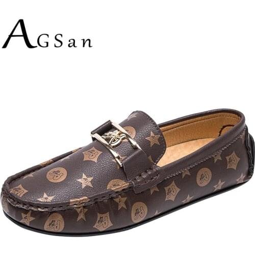AGSan SplitLeather Men Loafers Driving Shoes Luxury Brand Moccasins Mens Designer Loafers Fashion Casual Leather Shoes Slipon