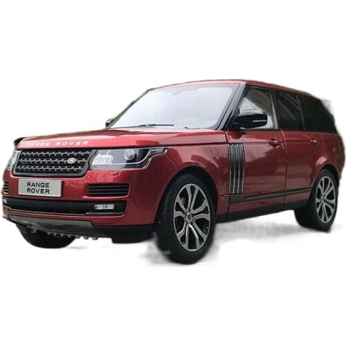 New 1:18 LCD For Land Rover Range Rover SUV Diecast CAR MODEL TOYS Boys Girls Collection Red/White/Black Metal,Plastic,Rubber