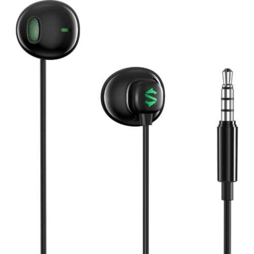 Original Xiaomi Black Shark Game Earphone 3.5mm Half In-Ear Wire control HiFi Earphones With Mic For Xiaomi Black Shark Phone