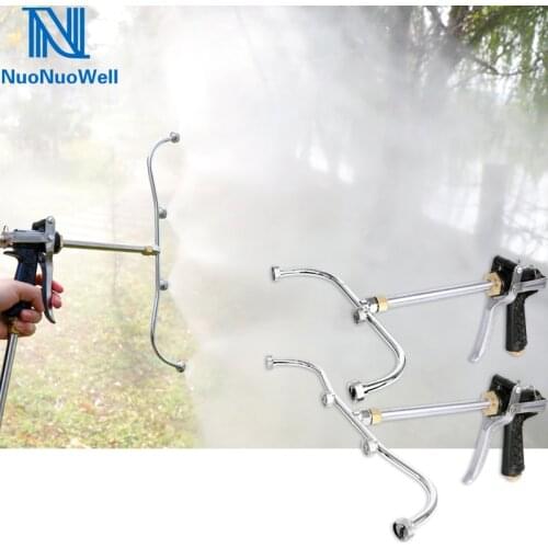 Stainless Steel High Pressure Agricultural Atomizing Nozzle Fruit Tree Spray Gun Pesticide Sprinklers Irrigation Sprayers