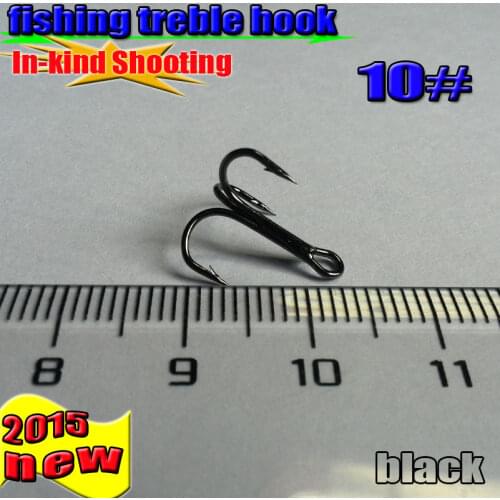Fishing Lover Free shipping Treble Fishing Hooks 10# 20pcs/lot high-carbon steel