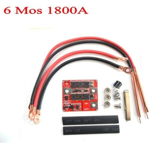6MOS DIY DC 6-18V Battery Energy Storage Spot Welding Machine PCB Circuit Board Welding Equipment Spot Welding Spot Welder Pen