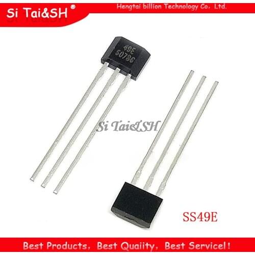 10pcs 49E Hall element OH49E SS49E Hall sensor Hall Effect Sensor new