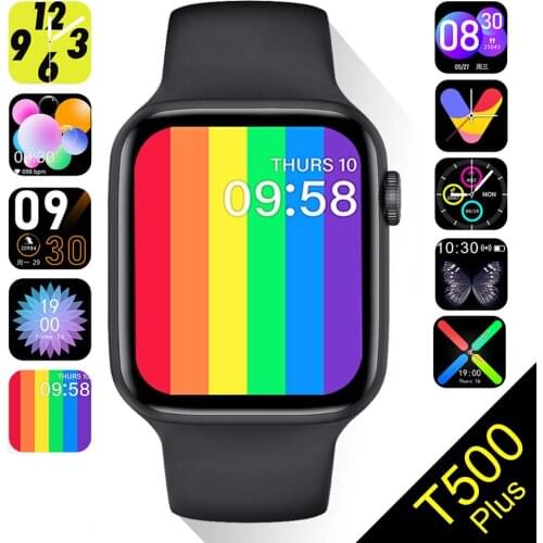 2021 IWO T500 Plus Smart Watch Serie 6 Women Bluetooth Call Smartwatch Heart Rate Men Sport Watches for gt2 Xiaomi fone