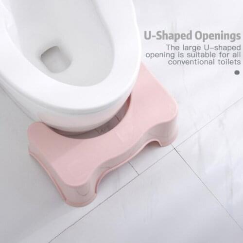 6.7 Inch Bathroom Squatty Potty Toilet Stool Children Pregnant Woman Seat Toilet Foot Stool For Adult Men Women Old People New