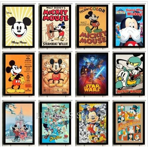 5d Diy Diamond Painting Mickey Disney Cute Big Avatar Mouse Art Graffiti Diamond Mosaic Embroidery Full Drill Home Decor Gift