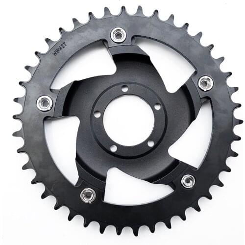 EU DUTY FREE BAFANG 48V 1000W BBSHD BBS03 Mid Drive Motor Cycling Crankset 42T Chain Wheel Electric Bike Center Drive Motor Kit