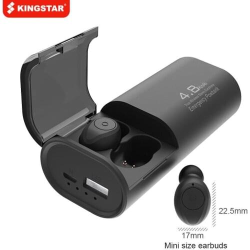 KINGSTAR Ture Wireless Stereo Bluetooth V5.0 EDR Gaming Headphones With 4800mAh Battery Power Bank Low Energy Consumption