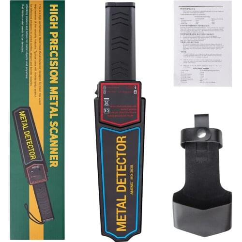 Sensitivity Metal-finder Electronic Probe Pinpointing Metal Detector Super Scanners Portable Handheld Security Metal Detector