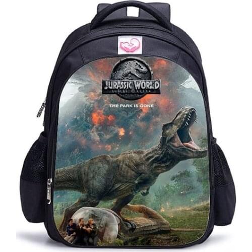 Jurassic World Children School Backpacks Dinosaur Backpack Children Shoulder Backpacks Gift Bag Mochilas Infantil