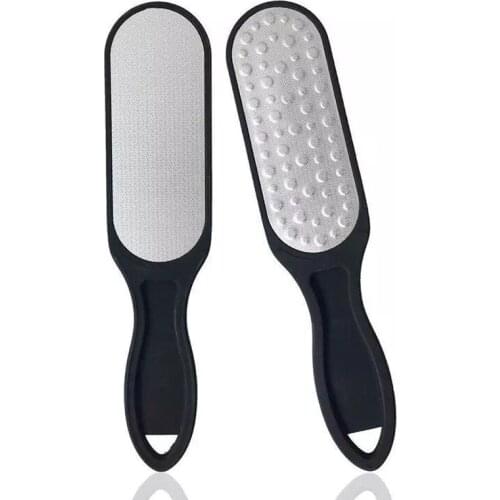 Double Sided Stainless Steel Foot Rasp Care Callus File Hard Skin Remover Feet Pedicure Tool Hand Foot File Tool