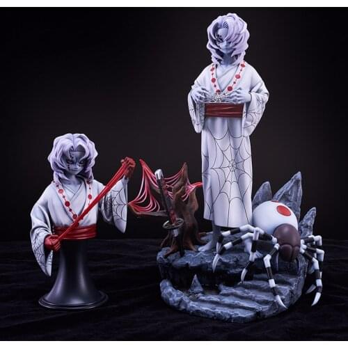 Demon Slayers Blade Natian Spider Mountain Tired Down String GK Limited Statue Figure