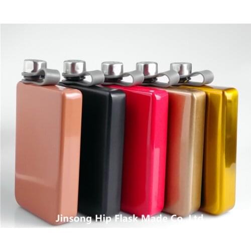 8 oz In Acciaio Inox Hip Flask Whisky Bottiglia All'aperto Tasca Portatile Fiaschi di Vino Brocche