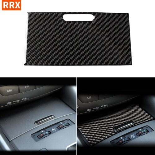 For Lexus IS250 300 350C 2006-2012 Carbon Fiber Sticker Lighter Center Console Gearshift Panel Cover Trim Stickers Car Styling
