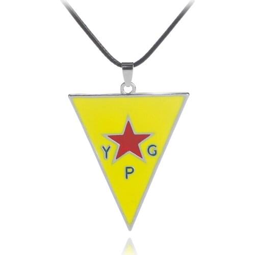 The New Style Fashion Triangle Pentacle Pendant Necklace For The Gift Of Men