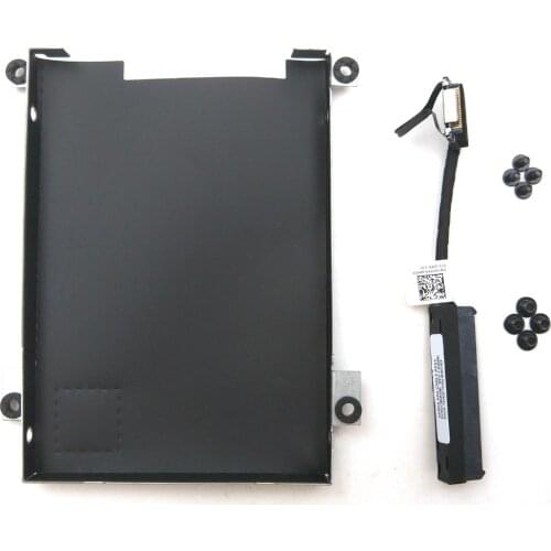 New HDD caddy For Dell Latitude 5480 E5480 Hard Drive Connector HDD Cable 80RK8 & Caddy 0NDT6