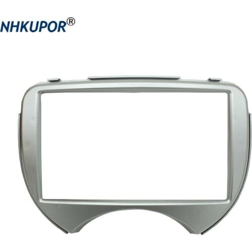 Car Radio Fascia for NISSAN Micra March (K13) 2010-2013 RENAULT Pulse Stereo Dash CD Trim Installation Frame Kit 11-294