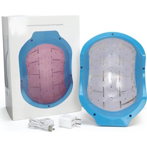 Rechargeable Laser Cap Hair Loss Treatment Hair Regrowth Therapy Helmet LLLT Promoter 650nm Hair Care Therapy 80 diodes 678nm