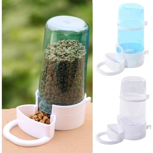 Transparent Automatic Hamster Water Bottle Feeder Guinea Pig Bird Automati Feeding BowelFor Cat dog Bowl Feeding And Drinking