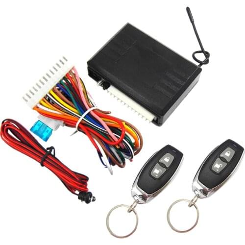 Car Keyless Entry System Central Door Lock Kit Remote Control Key Automatic
