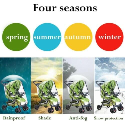 Universal stroller rain cover stroller rain cover windshield raincoat cover warm windshield car P9C0 baby stroll umbrella w V1O4