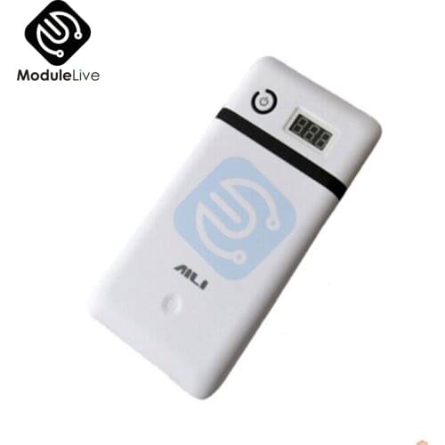 3.3A 5V 12V 19V 21V Mobile Power Bank Six 18650 Battery Charger For 19V Laptop 5V Phone Not Include Battery