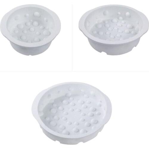 4/6/8 Inch Round Silicone Mold Non Stick Cake Cheese Fondant Mould DIY Non Stick Baking Tool