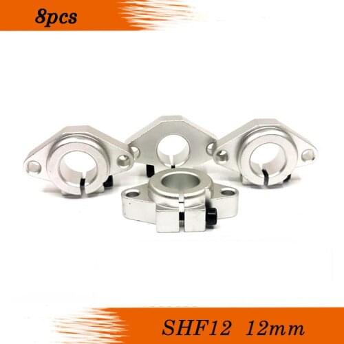 8pcs/lot Free shipping SHF12 12mm linear rail shaft support XYZ Table CNC Router
