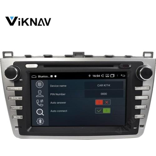 2DIN Android Car radio DVD player FOR MAZDA 6 Mazda6 Ruiyi Ultr 2008-2012 car stereo autoradio GPS head unit auto audio