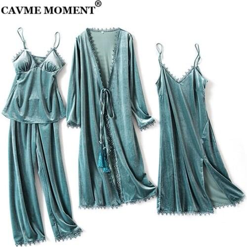 CAVME MOMENT Women's Winter Pajamas