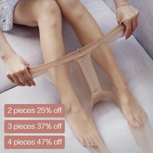 Anti-Hook Stockings Rompers Summer Female Stockings Flesh Ultra-Thin Invisible