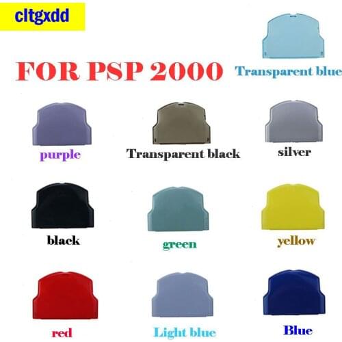 Cltgxdd 20Pcs High Reinforced Back Cover Battery Replacement Protective Cover Case for PSP 2000 Series