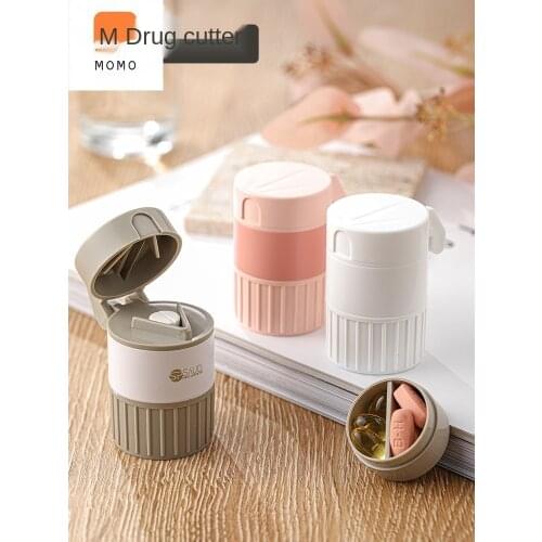 Pill Cutter Dispensing Mill Cutting Grinding Powder Pill Compartment Grinding Artifact