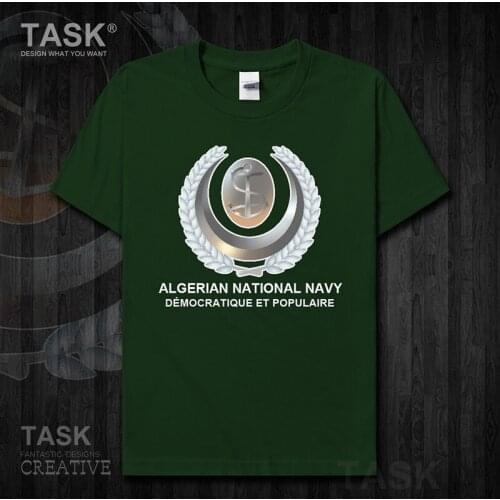 Navy Republic of Algeria Algerian Islam DZA Short sleeve mens t shirt new Tops country sports summer Army Tactical Military 01