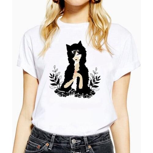 Harajuku t shirt Women Summer Streetwear Style Cartoon Print tshirt Short Sleeve O Neck 5 colors Female Tops Tees HH1153