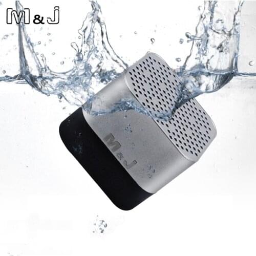 M&J A15 Outdoor Wireless Bluetooth Stereo Portable Speaker Built-in mic Shock Resistance IPX6 Waterproof Speaker with Bass