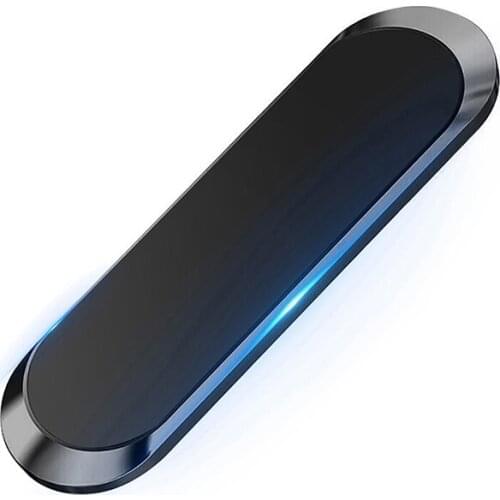 GTWIN Magnetic Car Phone Holder Metal Mini Strip Shape Stand For iPhone Samsung Xiaomi Universal Dashboard Magnetic Holder Stand