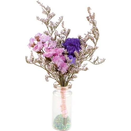 Mini Potted Plant Flowers Pot DollHouse Decor Bonsai Model Kids Play Toy 1:12 Doll House Miniature Flowers Fairy Garden Ornament