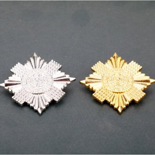 Dongsheng Scotland The Most Ancient and Most Noble Order of the Thistle Pin Brooches for Women Men Outlander Jewelry Gift-40