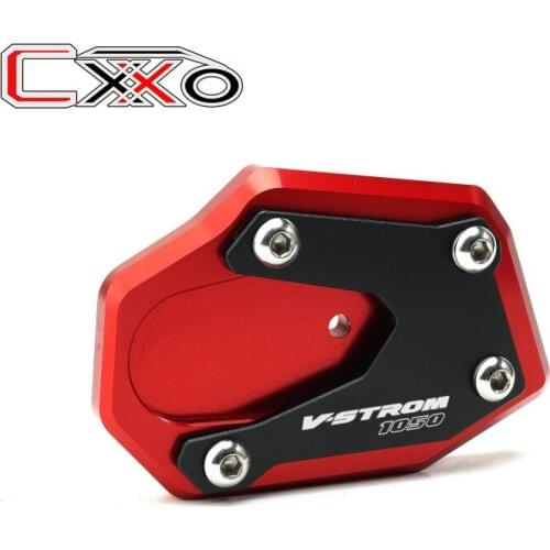 Motorcycle Support Plate Side Stand Extension Pad For Suzuki V-Strom 1000 2014-2019 VStrom 1000XT 2018-2019 V-Strom 1050 2020